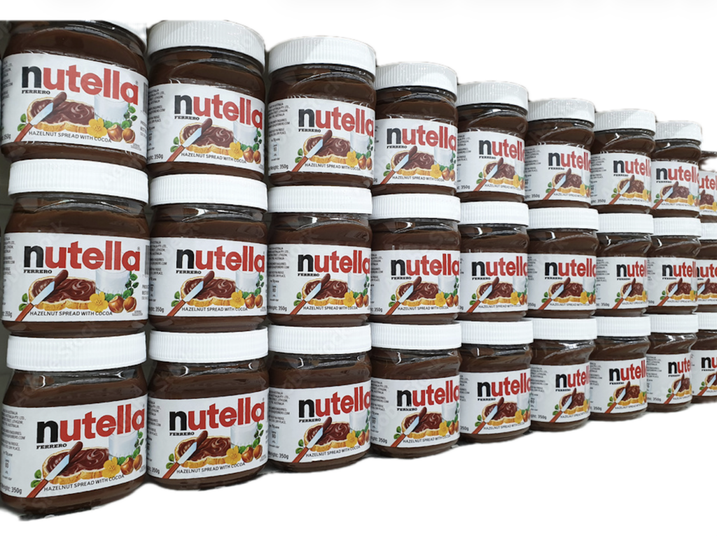 Nutella 1kg jar wholesale hazelnut cocoa spread bulk supplier large size jar