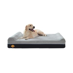 Orthopedic dog bed large memory foam support bed for large dogs