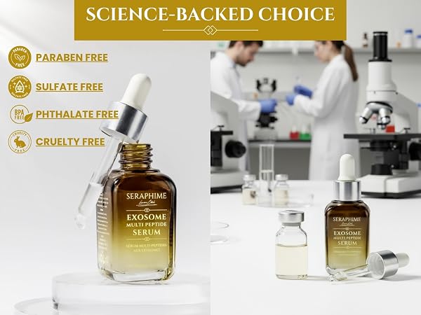 Premium exosome anti-aging facial serum
